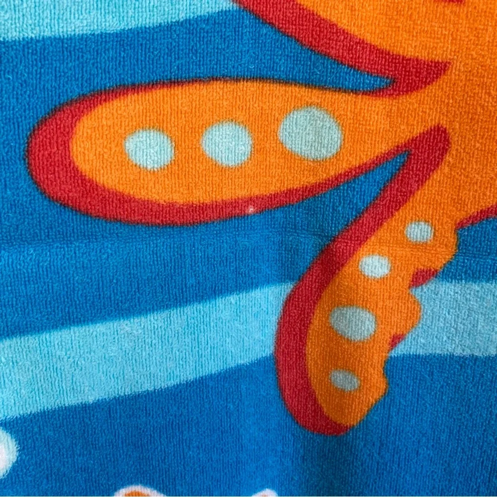 Colorful Ocean Adventure Kids Towel